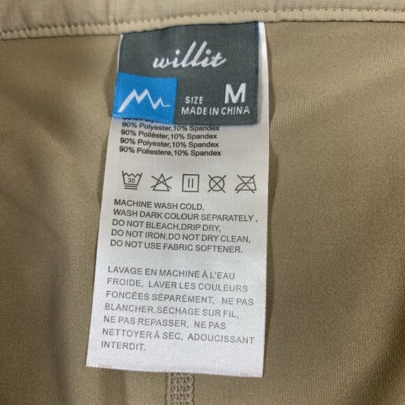 Willit Beige Skort Stretch Active Outdoor Golf Tennis Medium - Picture 3 of 4